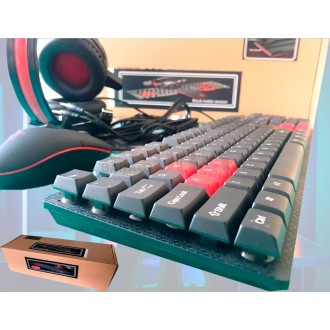Combo Gamer 4 en 1 K60 Black Teclado...