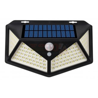 Lampara Muro De Panel Solar Para...