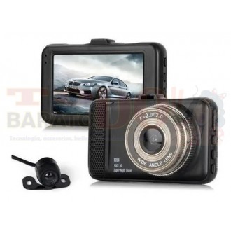 Cámara Dual Carro Dvr 1080p Full Hd...