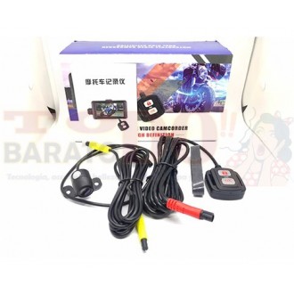 Cámara De Seguridad Para Moto Dvr...