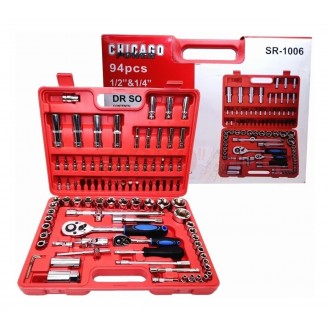 Juego De Copas 94pcs Mecánica Trabajo...