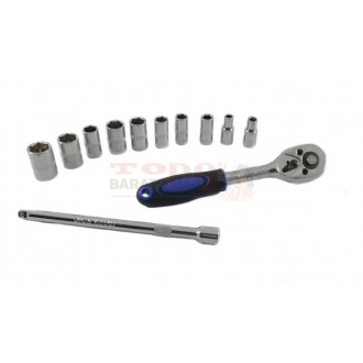 Juego De Copas + Ratchet 12pcs...
