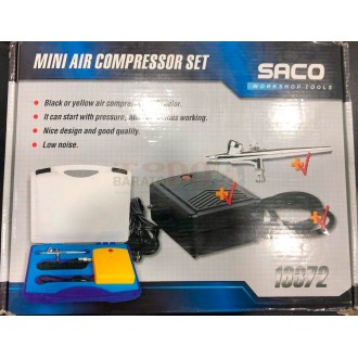 Kit Aerografo con Mini Compresor...