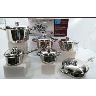Swisshome 12 Pzs Bateria De Cocina...