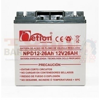 Batería Ciclo Profundo 12v 26ah...