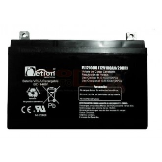 Batería 12v 100ah Gel Ciclo Profundo...