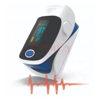Pulso Oximetro Saturador Frecuencia Cardíaca + Cordon Modelo 2021