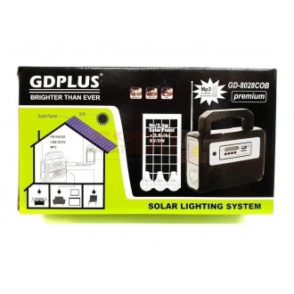 Kit Panel Solar GD-8028 Radio...