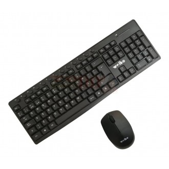 Teclado Inalambrico En Combo Para Pc...
